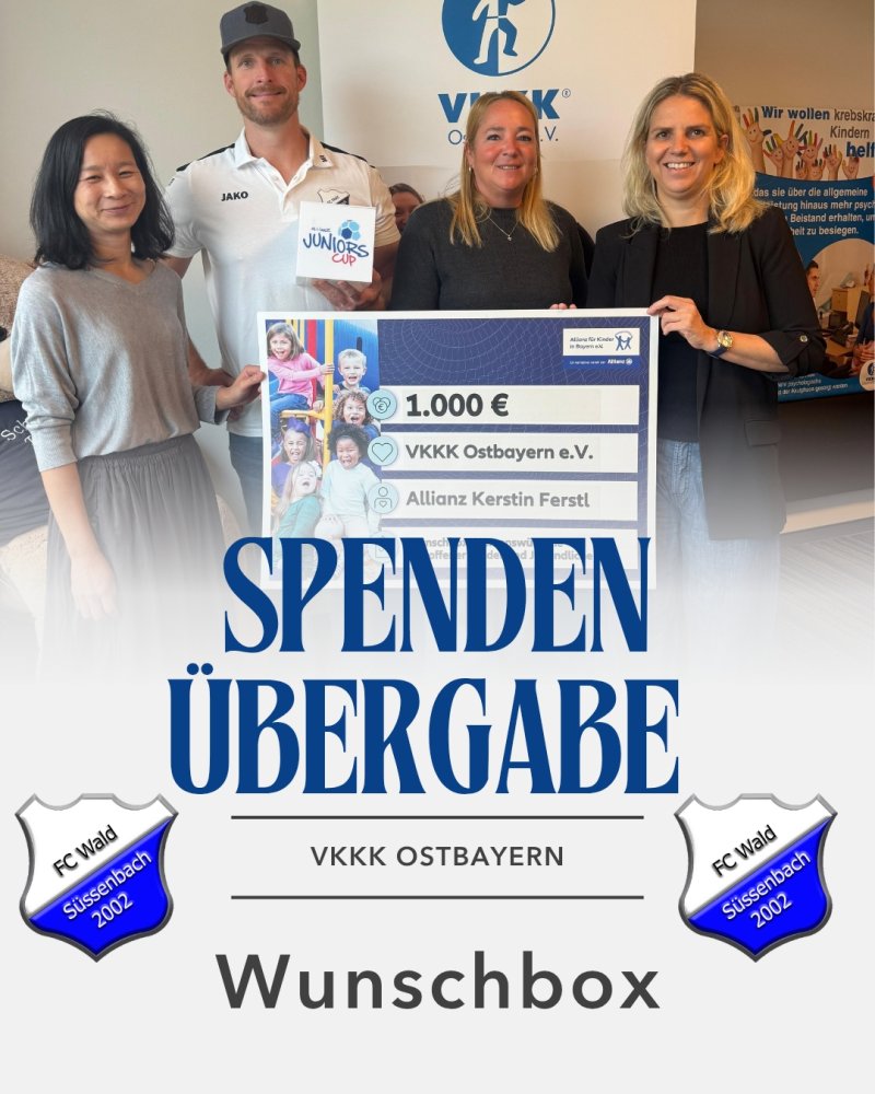 Spendenübergabe